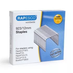 RAPESCO Tűzőkapocs, 23/12, horganyzott, RAPESCO