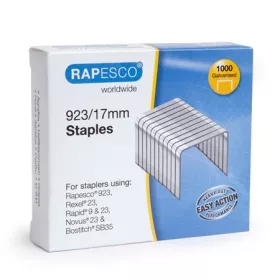 RAPESCO Tűzőkapocs, 23/17, horganyzott, RAPESCO