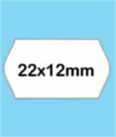 BLITZ Árazószalag, visszaszedhető, 22x12 mm, BLITZ, fehér