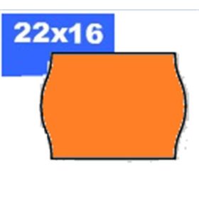 BLITZ Árazószalag, 22x16 mm, BLITZ, narancs