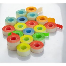 . Árazószalag, 22x12 mm, citrom