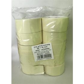 . Árazószalag, 26x16 mm, fehér