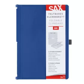 SAX Felírótábla, A4, összehajtható, SAX, kék