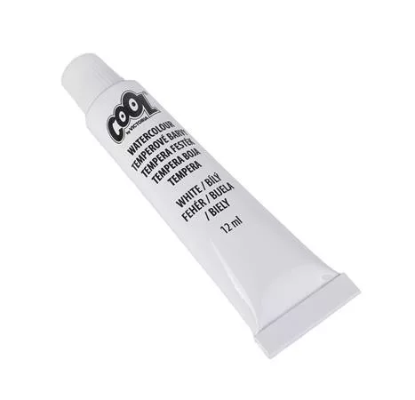 COOL BY VICTORIA Tempera, COOL BY VICTORIA, 12 db, fehér