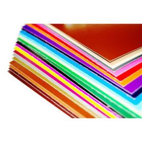 Dekorkarton 1 oldalas 48x68 cm bordó