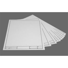 . Műszaki rajzlap, keretes, A4