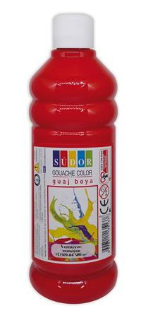 SUDOR Tempera, 500 ml, Südor, piros