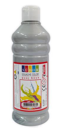 SUDOR Tempera, 500 ml, Südor, metál ezüst