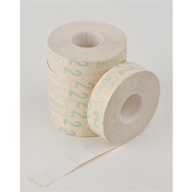 METO Árazógépszalag, 19x16 mm, METO, fehér