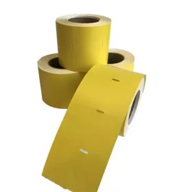   . Polccímke, thermo, 38×55 mm, nem öntapadó, 600 db/tekercs, sárga