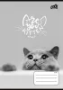 COOL BY VICTORIA Füzet, tűzött, A5, vonalas, 32 lap, 4-8. osztály, COOL BY VICTORIA "Cats Forever", "21-32"