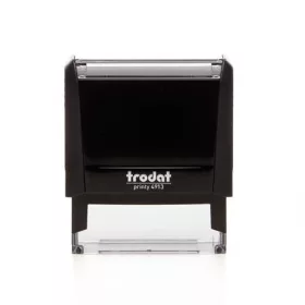   TRODAT Bélyegző, TRODAT "Printy 4913", fekete ház, fekete párnával