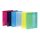 VIQUEL Gumis mappa, 30 mm, PP, A4, VIQUEL "Coolbox", áttetsző  vegyes színek
