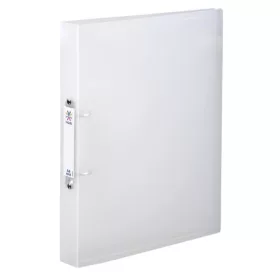   VIQUEL Gyűrűs könyv, 2 gyűrű, 40 mm, A4, maxi, PP, cserélhető címke, VIQUEL "Propyglass", víztiszta