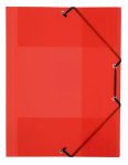   VIQUEL Gumis mappa, 15 mm, PP, A4, VIQUEL "Propyglass", piros