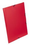   VIQUEL Gumis mappa, 15 mm, PP, A4, VIQUEL "Essentiel", piros