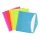 VIQUEL Irattartó tasak, A4, PP, patentos, VIQUEL "Happy Fluo", vegyes