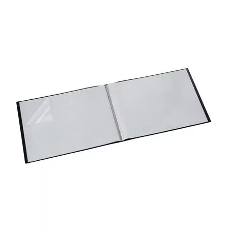 VIQUEL Bemutatómappa, PP, 30 zsebes, A3, fekvő, PP, VIQUEL "Creative Gallery", fekete