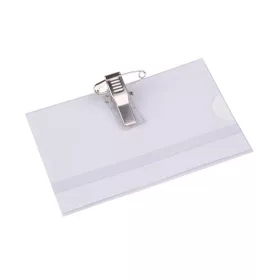   VICTORIA OFFICE Névkitűző, csíptetővel és tűvel, 88x54 mm, VICTORIA OFFICE