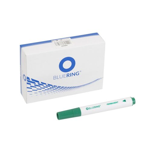 Alkoholos marker 3mm, kerek végű Bluering® zöld