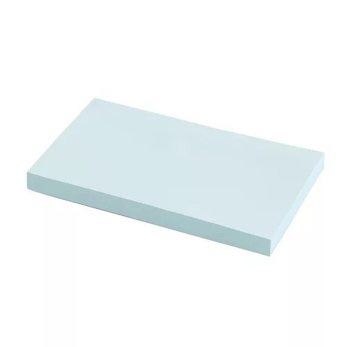 Jegyzettömb öntapadó, 76x127mm, 80lap, Bluering® , pasztellkék