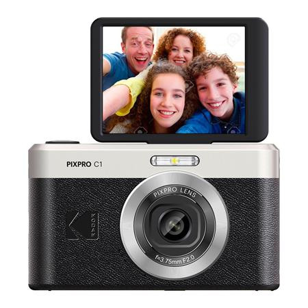 KODAK Fényképezőgép, digitális, KODAK "Pixpro C1", fekete