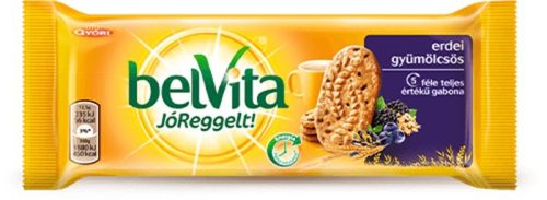 GYŐRI Keksz, 50 g, GYŐRI "Belvita Jó reggelt", erdei gyümölcsös