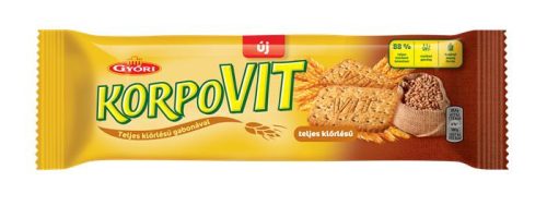 GYŐRI Korpovit keksz, 174 g, GYŐRI, teljes kiőrlésű