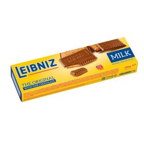   LEIBNIZ Keksz, 125g, LEIBNIZ "Choco", tejcsokoládés