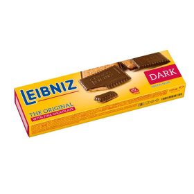   LEIBNIZ Keksz, 125g, LEIBNIZ "Choco", étcsokoládés