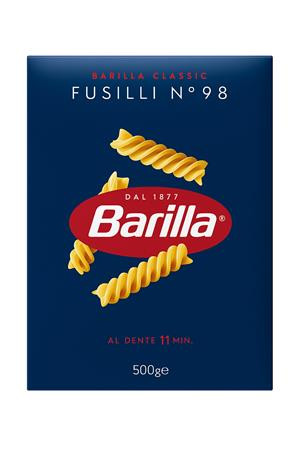 BARILLA Száraztészta, durum, 500 g, BARILLA "Fusilli"