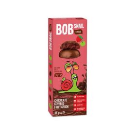   BOB SNAIL Gyümölcs snack, 30 g, BOB SNAIL, alma-eper tejcsokoládéban