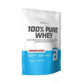 BIOTECH USA Tejsavó fehérjepor, 454g, BIOTECH USA, eper