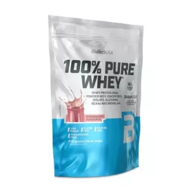   BIOTECH USA Tejsavó fehérjepor, 400g, BIOTECH USA "100% Pure Whey", eper