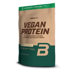   BIOTECH USA Táplálékkiegészítő, 500g, vegán, BIOTECH USA, vaníliás sütemény