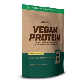   BIOTECH USA Táplálékkiegészítő, 500g, vegán, BIOTECH USA, banán