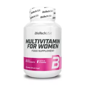 BIOTECH USA Multivitamin, 60 tabletta, nőknek, BIOTECH USA