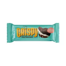   BIOTECH USA Fehérjeszelet, gluténmentes, 40g, BIOTECH USA, "Crispy" kakaó