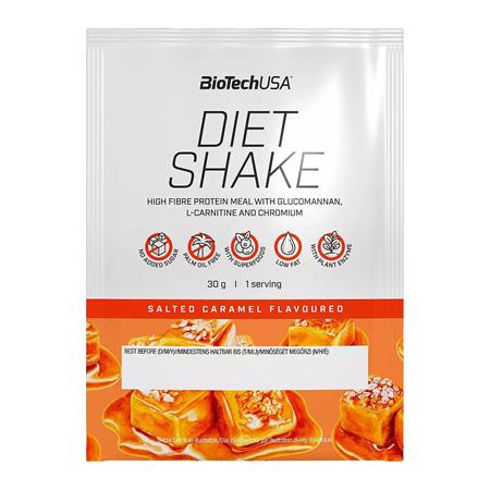 BIOTECH USA Étrend-kiegészítő italpor, 30g, BIOTECH USA "Diet Shake", sós karamell