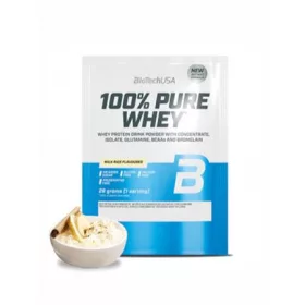   BIOTECH USA Tejsavó fehérjepor, 28g, BIOTECH USA "100% Pure Whey", tejberizs