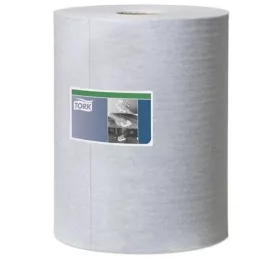   TORK Tisztítókendő, tekercses, W1/W2 rendszer, 1 rétegű, TORK, kék