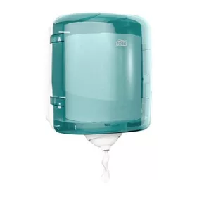   TORK Kéztörlő adagoló, belsőmag-adagolás, laponkénti, M4 rendszer, Performance, TORK "Reflex", fehér/türkiz