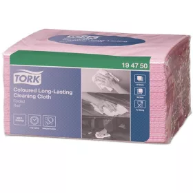   TORK Tisztítókendő, 1 rétegű, W8 rendszer, TORK, vörös