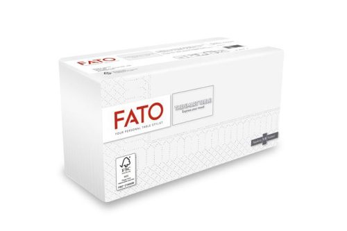FATO Szalvéta, 1/8 hajtogatott, 33x33 cm, FATO "Smart Table", fehér