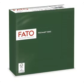  FATO Szalvéta, 1/4 hajtogatott, 33x33 cm, FATO "Smart Table", zöld