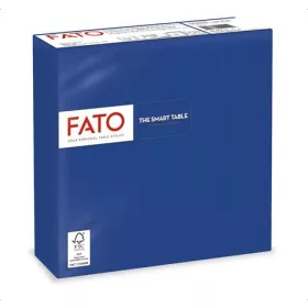   FATO Szalvéta, 1/4 hajtogatott, 33x33 cm, FATO "Smart Table", sötétkék