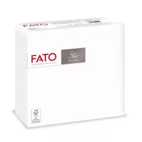   FATO Szalvéta, 1/4 hajtogatott, 38x38 cm, FATO "Star", fehér
