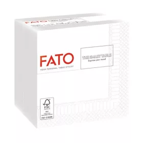   FATO Szalvéta, 1/4 hajtogatott, 24x24 cm, FATO "Smart Table", fehér