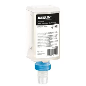   KATRIN Kézfertőtlenítő gél, alkoholos, 500 ml, szenzoros adagolóba, KATRIN, "Touchfree"