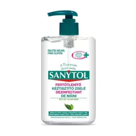 SANYTOL Kézfertőtlenítő gél, pumpás, 250 ml, SANYTOL